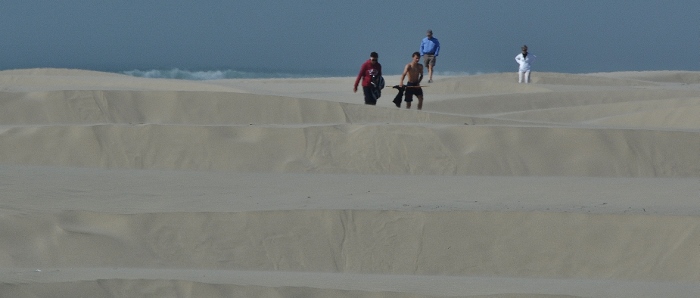 sand dunes on Agate Beach